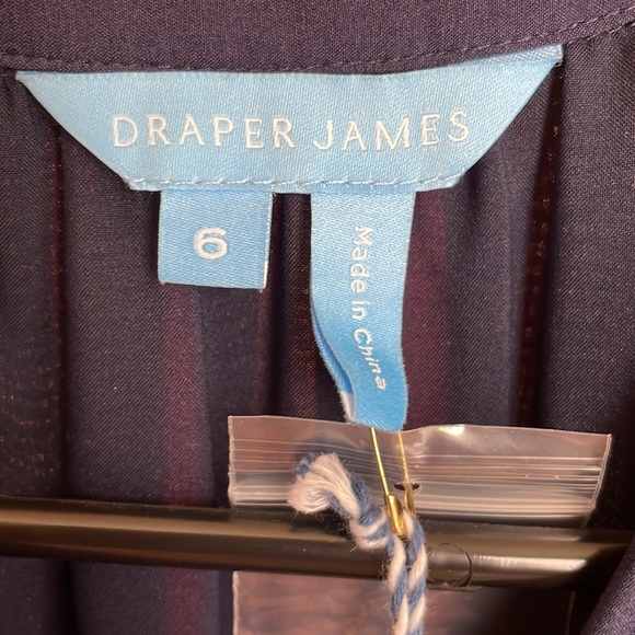 NWT Draper James Collection Striped Maxi Shirtdress - Picture 3 of 5